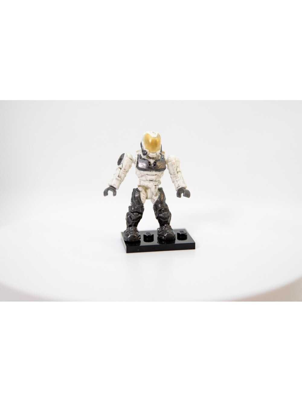 Halo Mega Bloks Construx Spartan UNSC White Gray Arctic Mini